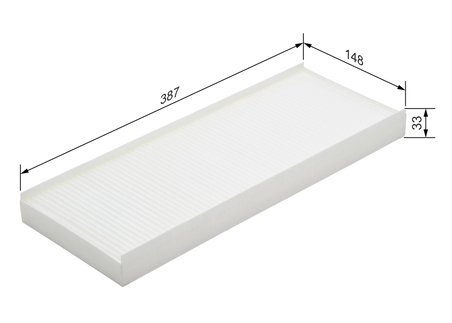 Filtru aer habitaclu BOSCH 1 987 432 017