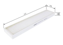 Filtru aer habitaclu BOSCH 1 987 432 018