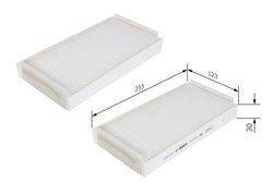 Filtru aer habitaclu BOSCH 1 987 432 020