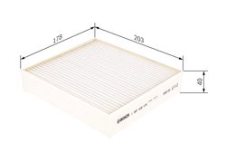 FILTRU AER HABITACLU BOSCH 1 987 432 034 - Compatibil cu MITSUBISHI, SMART