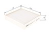 FILTRU AER HABITACLU BOSCH 1 987 432 034 - Compatibil cu MITSUBISHI, SMART