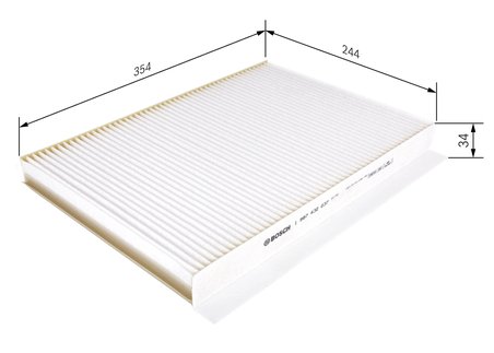 Filtru aer habitaclu BOSCH 1 987 432 037