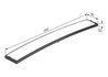 FILTRU AER HABITACLU BOSCH 1 987 432 036 - Compatibil cu BMW, BMW (BRILLIANCE)