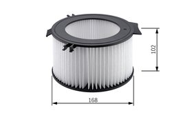 Filtru aer habitaclu BOSCH 1 987 432 056