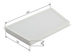 Filtru aer habitaclu BOSCH 1 987 432 070