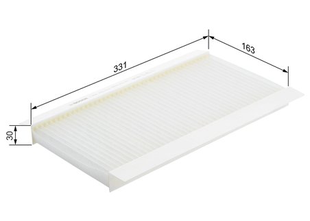 Filtru aer habitaclu BOSCH 1 987 432 076