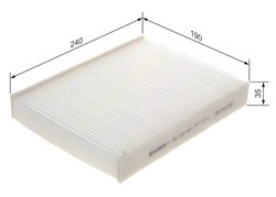 FILTRU AER HABITACLU BOSCH 1 987 432 087 - Compatibil cu FORD, FORD AUSTRALIA