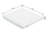 Filtru aer habitaclu BOSCH 1 987 432 088