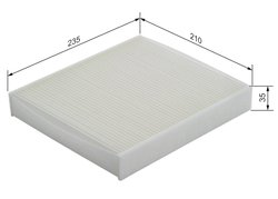 Filtru aer habitaclu BOSCH 1 987 432 113