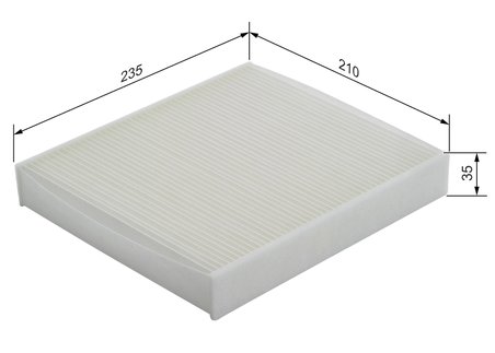 Filtru aer habitaclu BOSCH 1 987 432 113