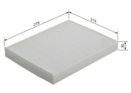 Filtru aer habitaclu BOSCH 1 987 432 114