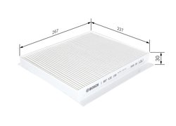 Filtru aer habitaclu BOSCH 1 987 432 158