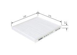 FILTRU AER HABITACLU BOSCH 1 987 432 172 - Compatibil cu SUZUKI