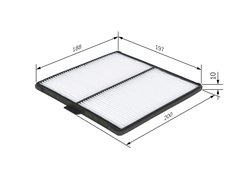 Filtru aer habitaclu BOSCH 1 987 432 171