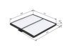 Filtru aer habitaclu BOSCH 1 987 432 171