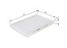 FILTRU AER HABITACLU BOSCH 1 987 432 183 - Compatibil cu FIAT