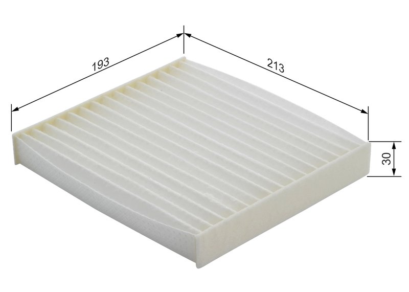 FILTRU AER HABITACLU BOSCH 1 987 432 190 - Compatibil cu JAGUAR, LAND ROVER, LEXUS, SUBARU, TOYOTA, TOYOTA (FAW), TOYOTA (GAC)