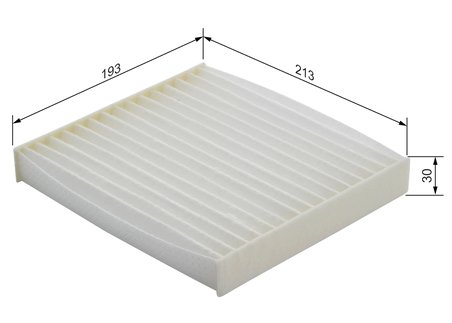 FILTRU AER HABITACLU BOSCH 1 987 432 190 - Compatibil cu JAGUAR, LAND ROVER, LEXUS, SUBARU, TOYOTA, TOYOTA (FAW), TOYOTA (GAC)