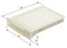 Filtru aer habitaclu BOSCH 1 987 432 189