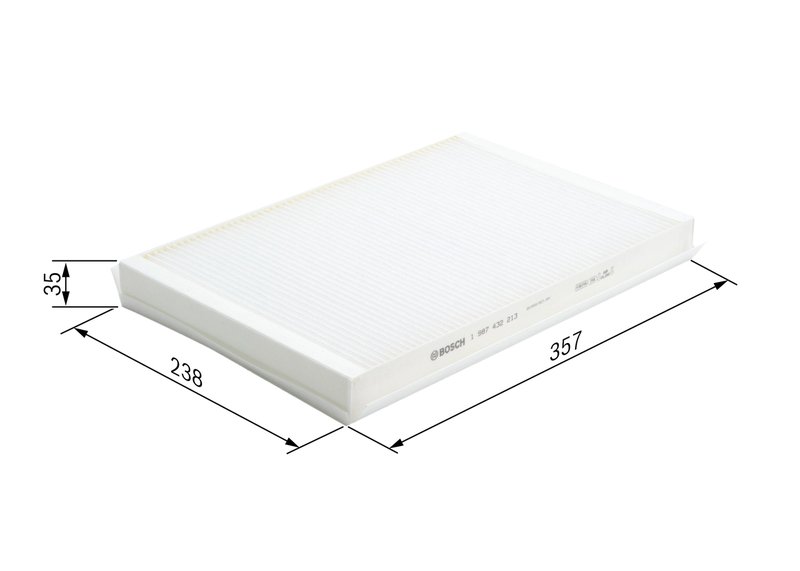 Filtru aer habitaclu BOSCH 1 987 432 213