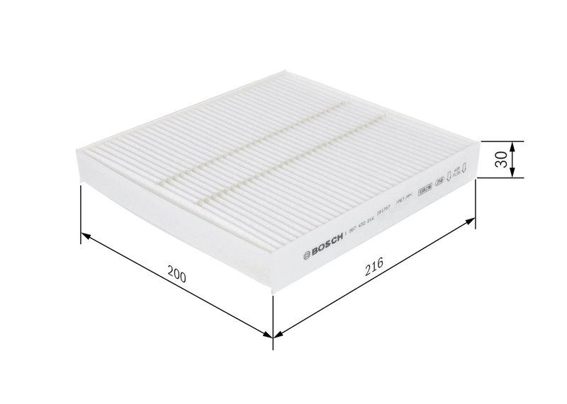 Filtru aer habitaclu BOSCH 1 987 432 216