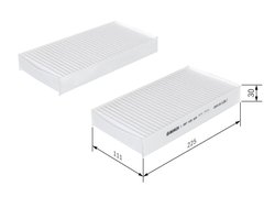 FILTRU AER HABITACLU BOSCH 1 987 432 220 - Compatibil cu HONDA