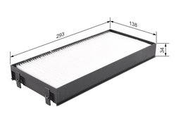Filtru aer habitaclu BOSCH 1 987 432 219