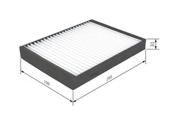 Filtru aer habitaclu BOSCH 1 987 432 221