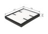 FILTRU AER HABITACLU BOSCH 1 987 432 223 - Compatibil cu CHEVROLET, DAEWOO