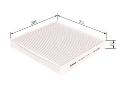 FILTRU AER HABITACLU BOSCH 1 987 432 234 - Compatibil cu HONDA