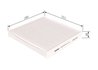 FILTRU AER HABITACLU BOSCH 1 987 432 234 - Compatibil cu HONDA