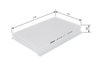 Filtru aer habitaclu BOSCH 1 987 432 235