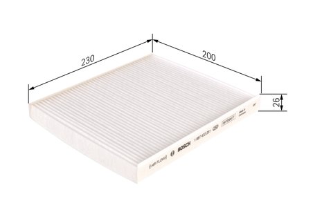 FILTRU AER HABITACLU BOSCH 1 987 432 251 - Compatibil cu ALFA ROMEO