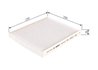 FILTRU AER HABITACLU BOSCH 1 987 432 251 - Compatibil cu ALFA ROMEO