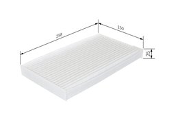 Filtru aer habitaclu BOSCH 1 987 432 267