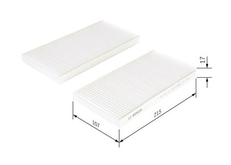 Filtru aer habitaclu BOSCH 1 987 432 277