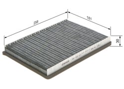 Filtru aer habitaclu BOSCH 1 987 432 313