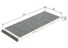 Filtru aer habitaclu BOSCH 1 987 432 317