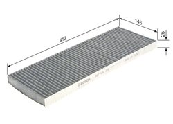 Filtru aer habitaclu BOSCH 1 987 432 330