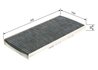 Filtru aer habitaclu BOSCH 1 987 432 345