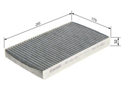 Filtru aer habitaclu BOSCH 1 987 432 379