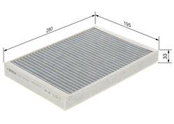 Filtru aer habitaclu BOSCH 1 987 432 405