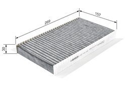 FILTRU AER HABITACLU BOSCH 1 987 432 535 - Compatibil cu LAND ROVER