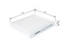 Filtru aer habitaclu BOSCH 1 987 432 539