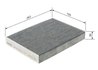 FILTRU AER HABITACLU BOSCH 1 987 432 538 - Compatibil cu FIAT, NISSAN, OPEL, RENAULT, VAUXHALL