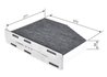 Filtru aer habitaclu BOSCH 1 987 432 597