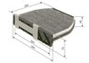 Filtru aer habitaclu BOSCH 1 987 435 001