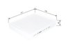 Filtru aer habitaclu BOSCH 1 987 435 003