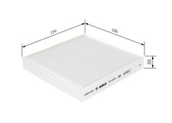 FILTRU AER HABITACLU BOSCH 1 987 435 005 - Compatibil cu ABARTH, CHRYSLER, FIAT, LANCIA