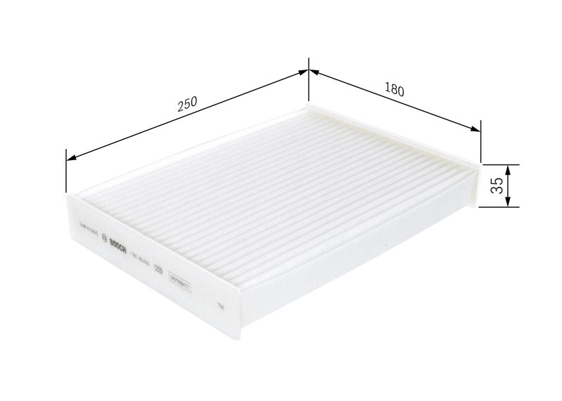 FILTRU AER HABITACLU BOSCH 1 987 435 010 - Compatibil cu DACIA, NISSAN, RENAULT
